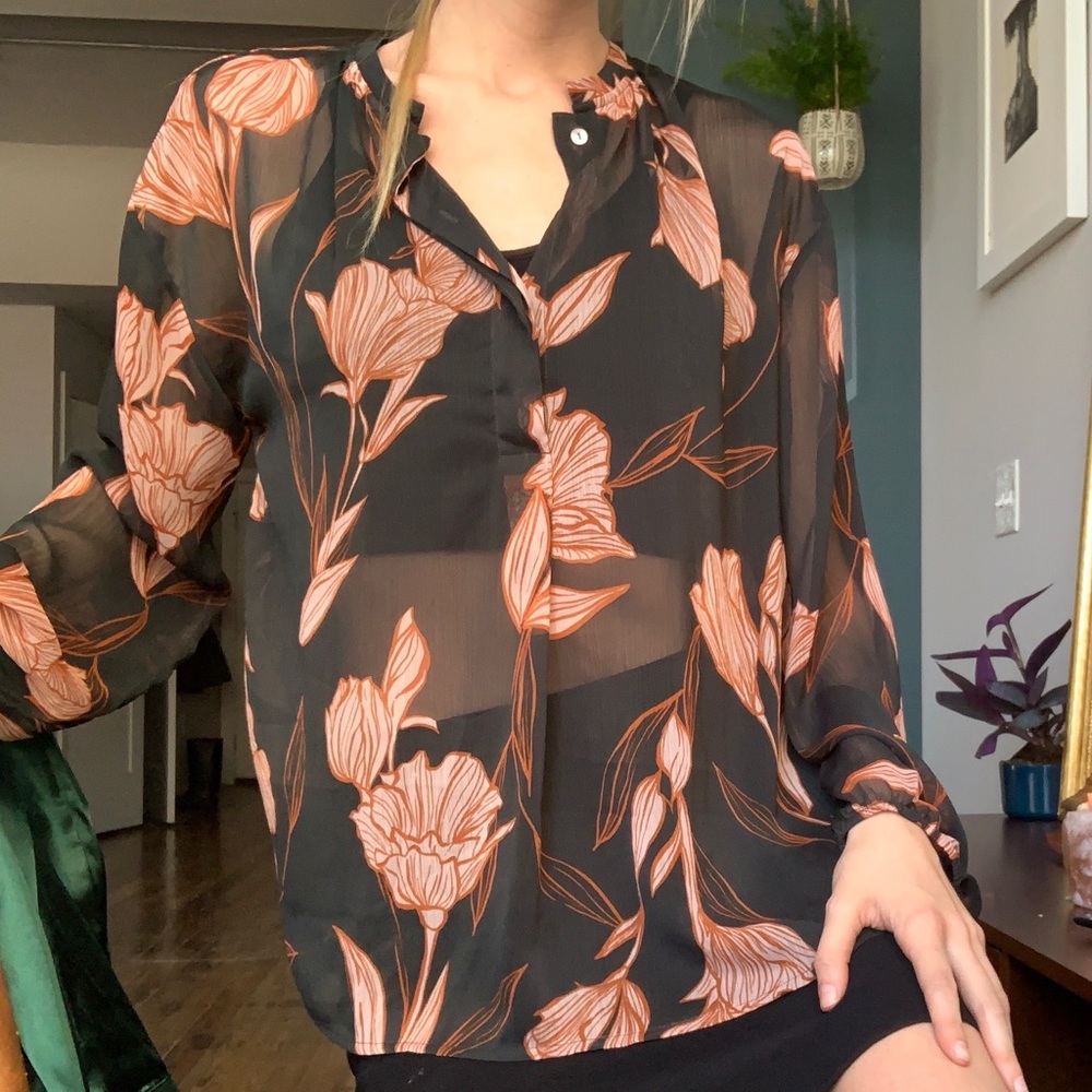 Floral blouse